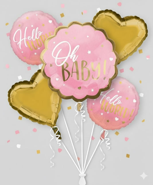 Oh Baby! Party Celebration Balloon Bouquet